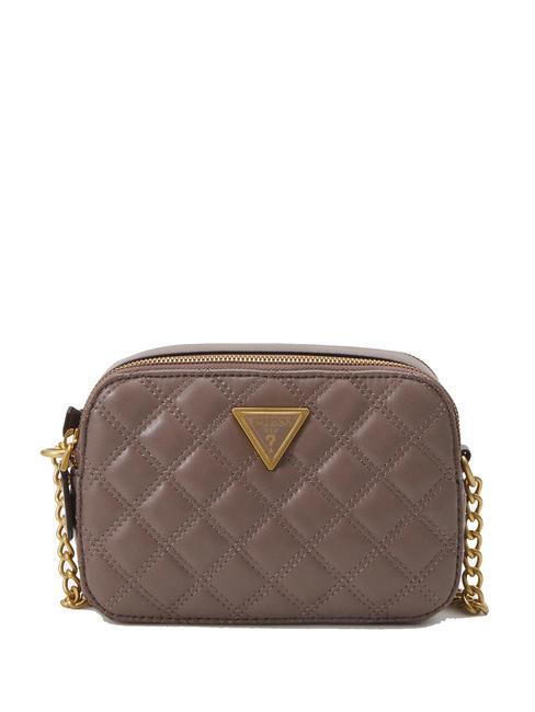 GUESS GIULLY  Bolsa de cámara de hombro marrón oscuro - Bolsos Mujer