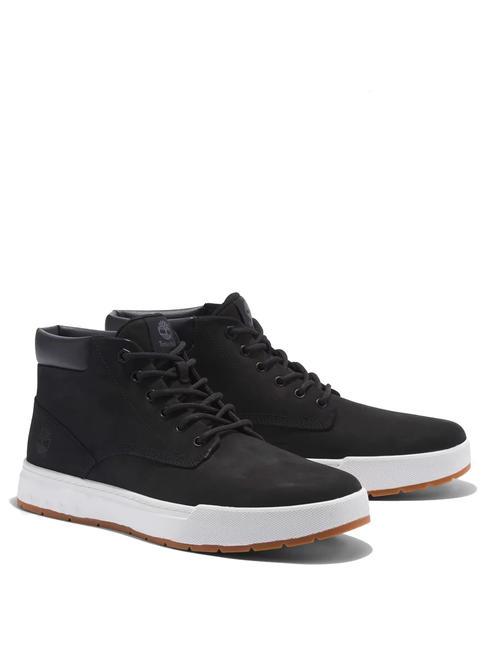 TIMBERLAND CHUKKA MAPLE GROVE Zapatilla tobillera nobuk Jetblack - Zapatos Hombre