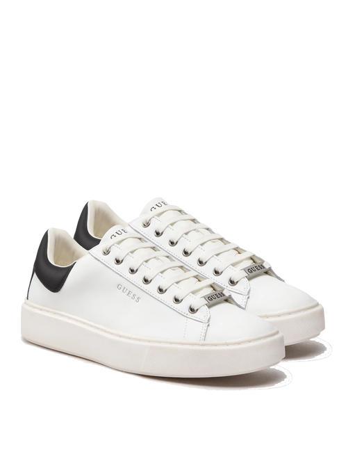 GUESS VIBO Zapatillas blanco negro - Zapatos Hombre