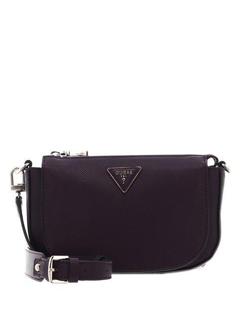 GUESS BRYNLEE Mini bolso de hombro ciruela - Bolsos Mujer