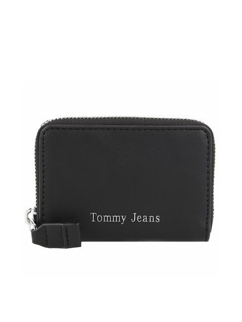 TOMMY HILFIGER TH J TOMMY MUST Cartera pequeña con cremallera negro - Carteras Mujer