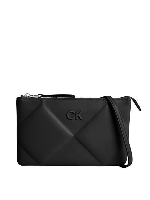 CALVIN KLEIN RE-LOCK QUILT bolsa de hombro ckblack - Bolsos Mujer