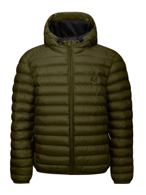 INVICTA BASIC Chaqueta corta con capucha militar - Chaquetas de plumas para hombre