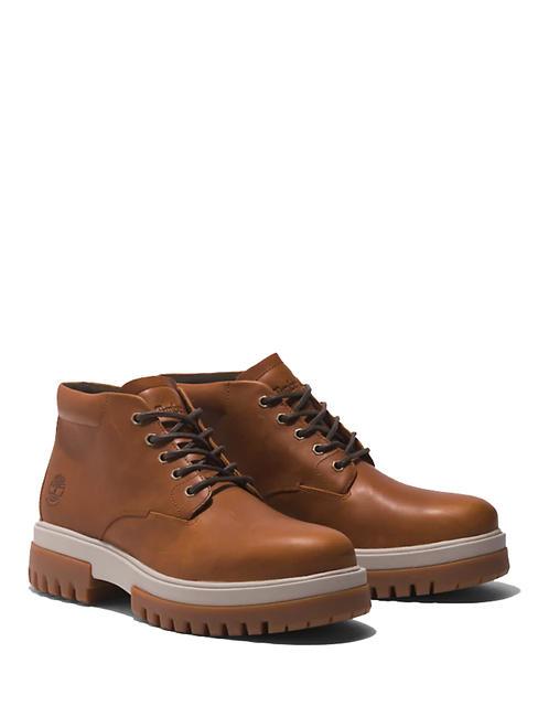 TIMBERLAND CHUKKA PREMIUM Bota cordones piel coñac - Zapatos Hombre