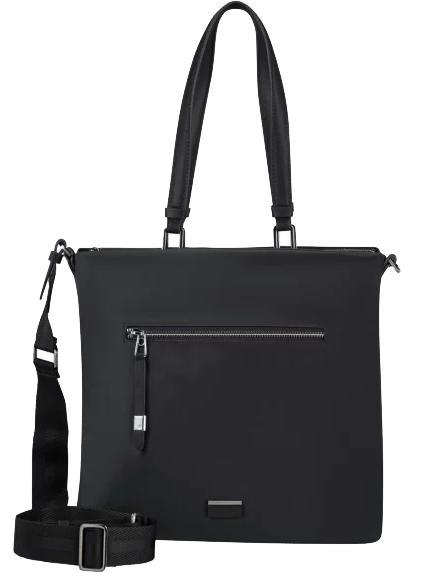 SAMSONITE BE-HER Shopper vertical con bandolera NEGRO - Bolsos Mujer