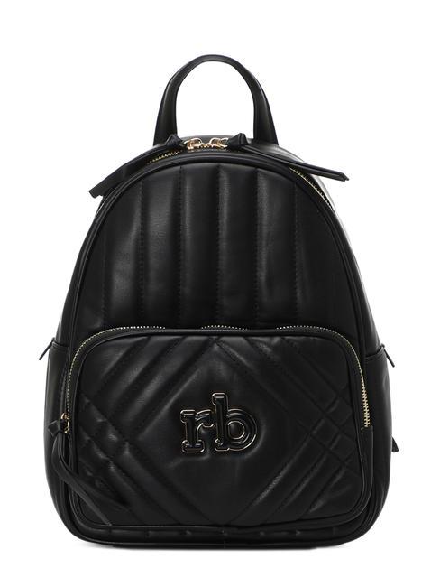 ROCCOBAROCCO DEA Mochila con bolsillo negro - Bolsos Mujer