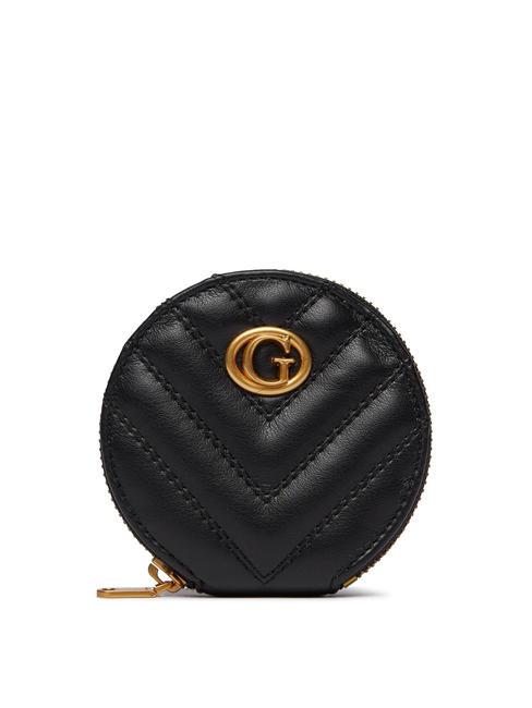 GUESS QUILTED ROUND Llavero NEGRO - Llaveros