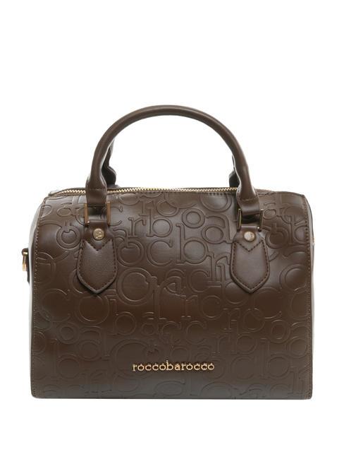 ROCCOBAROCCO BELLA Bolso de hombro con estampado integral chocolate - Bolsos Mujer