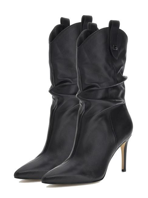 GUESS BENISA Botines de piel negro1 - Zapatos Mujer