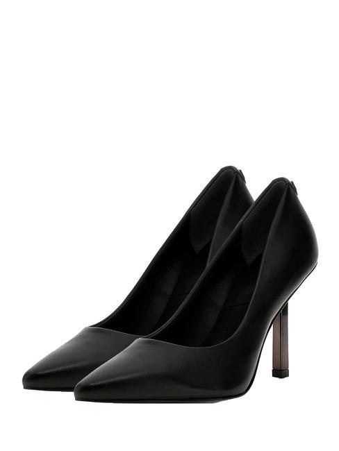 GUESS CIANCI Escote Alto en cuero NEGRO - Zapatos Mujer