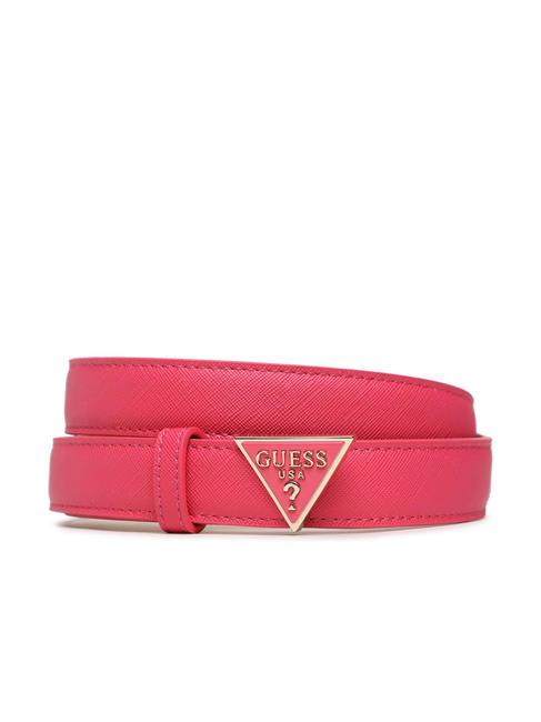 GUESS TRIANGLE LOGO Cinturón magenta - Cinturones