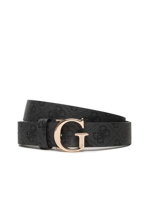 GUESS EMERA LOGO cinturón acortable bolsa de asas Vikky Large Roo Coalog - Cinturones