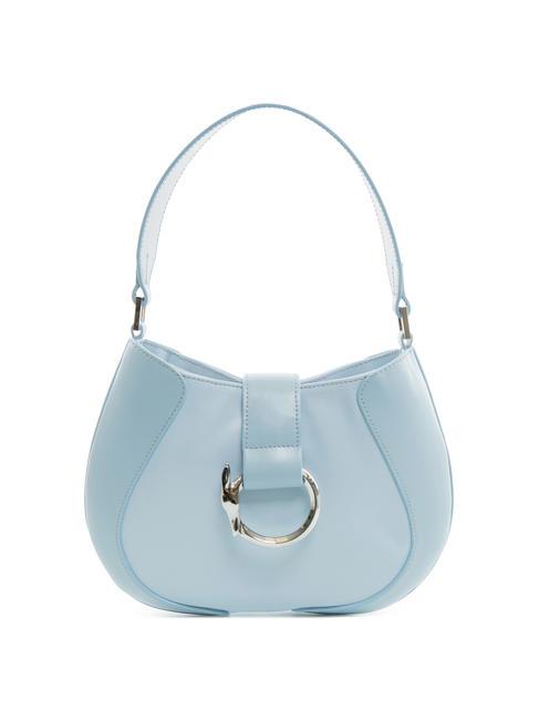 TRUSSARDI MEROE Bolso bandolera en piel y tejido. ópalo - Bolsos Mujer