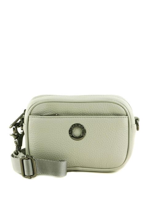 MANDARINA DUCK MELLOW Bolso cámara mini de piel perla - Bolsos Mujer