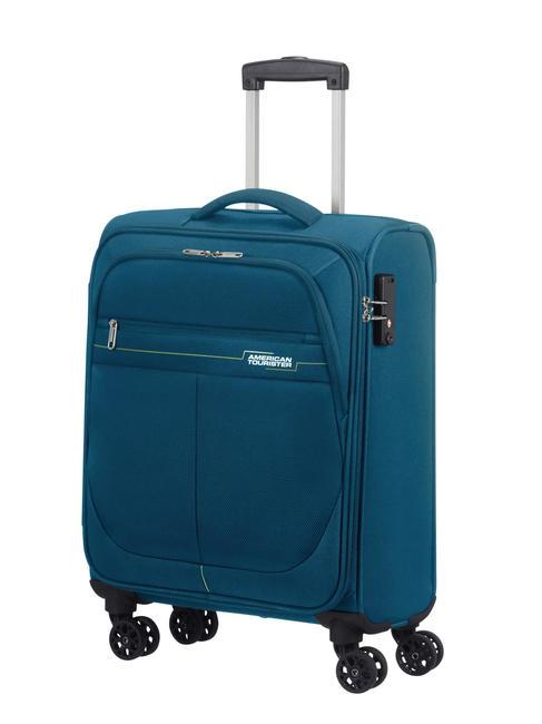 AMERICAN TOURISTER DEEP DIVE Carro para equipaje de mano verde azulado/lima - Trolley Rígidos