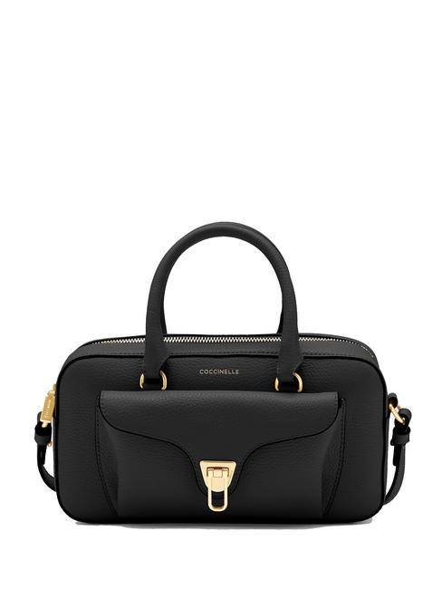 COCCINELLE BEAT SOFT Bolso de mano de piel con bandolera negro - Bolsos Mujer