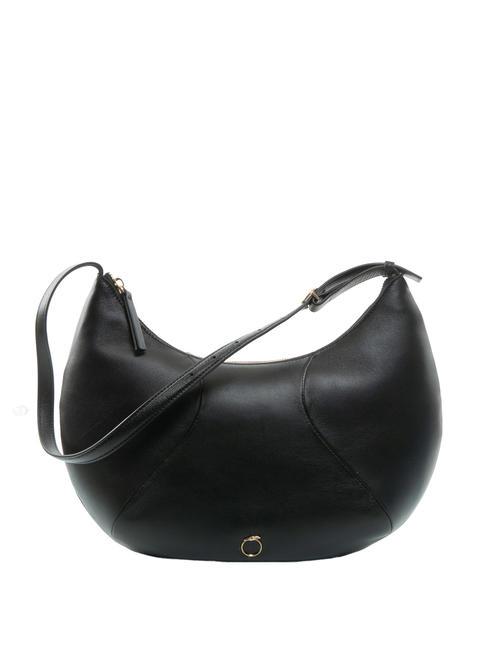 TRUSSARDI YUMA Bolso bandolera de piel NEGRO - Bolsos Mujer