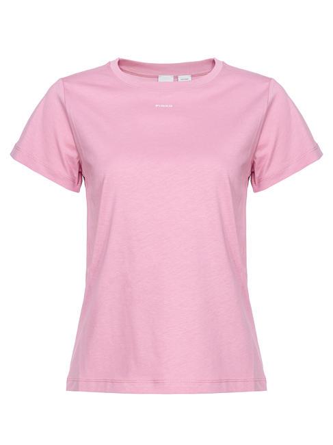 PINKO BASIC Camiseta de punto humo de orquídeas - camiseta