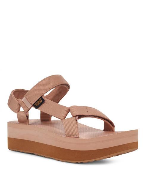 TEVA FLATFORM UNIVERSAL Sandalia azúcar de arce/ león - Zapatos Mujer