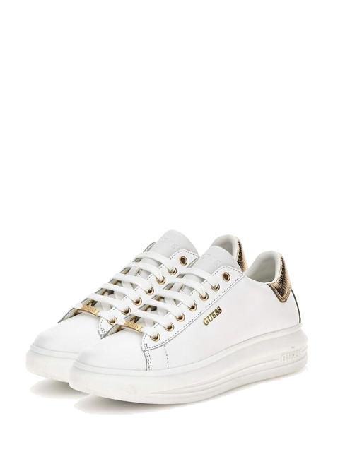 GUESS VIBO Zapatillas Oro blanco - Zapatos Mujer