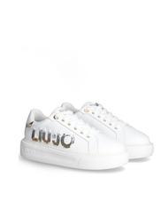 Liujo Kylie 22 Zapatillas Con Logo Y Lentejuelas Blanco Compra