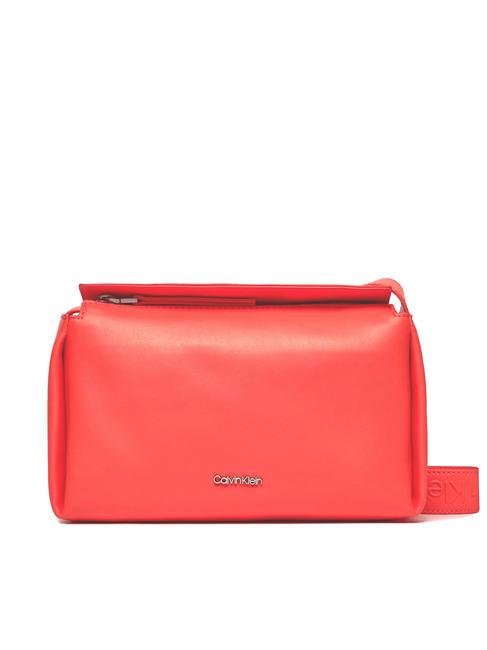 CALVIN KLEIN GRACIE MINI Bolso bandolera pequeño fuego - Bolsos Mujer