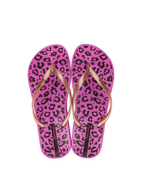 IPANEMA CONNECT FEM Chanclas de goma lila/rosa/marrón - Zapatos Mujer