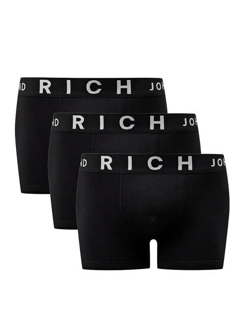 JOHN RICHMOND LONDON TRIPACK Juego de 3 baúles bóxer. negro - Calzoncillos de hombre