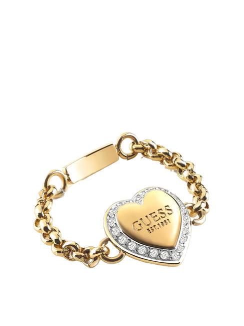 GUESS FINE HEART Anillo oro amarillo - Anillos