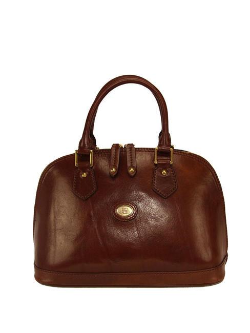 THE BRIDGE STORY  Bugatti a mano, con bandolera, en piel. BROWN - Bolsos Mujer