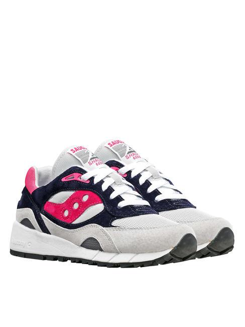 SAUCONY SHADOW 6000 Zapatillas gris/rosa - Zapatos unisex