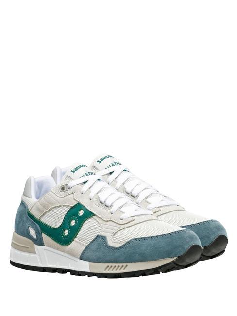 SAUCONY SHADOW 5000 Zapatillas blanco/gris/verde - Zapatos Hombre