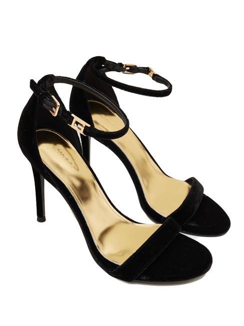 GUESS KABAIL Sandalias altas de ante NEGRO - Zapatos Mujer