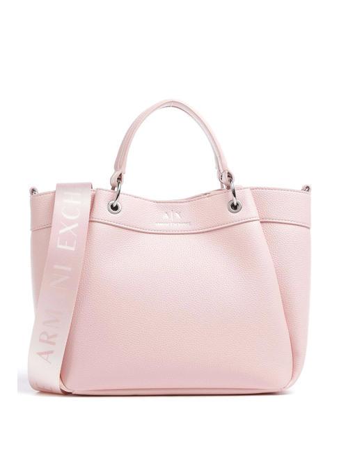 ARMANI EXCHANGE A|X Bolso de mano con bandolera parada rosa - Bolsos Mujer