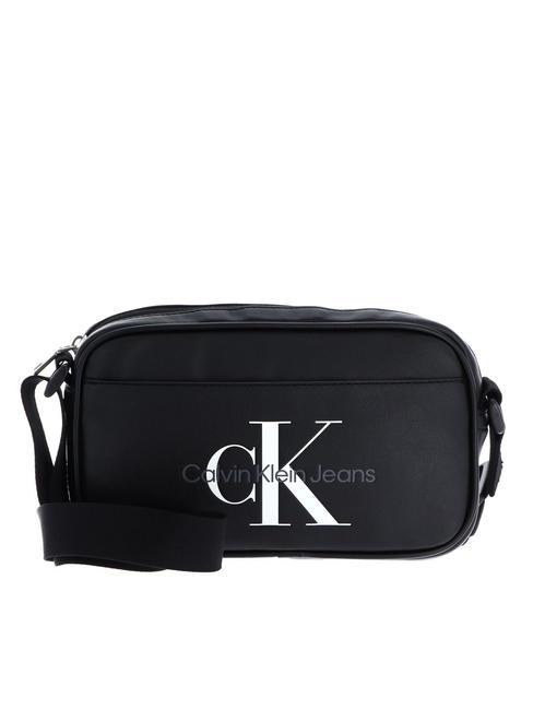 CALVIN KLEIN CK JEANS MONOGRAM SOFT Estuche para la camara pvh negro - Bandoleras Hombre