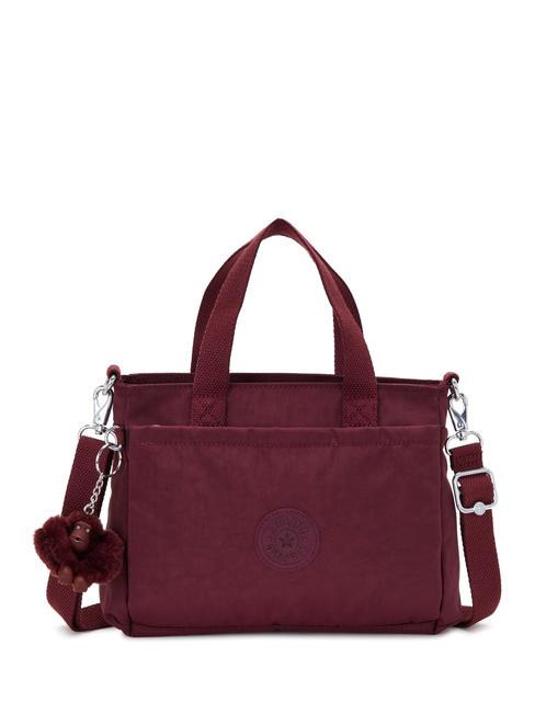 KIPLING KANAAN B Bolso de mano con bandolera merlot - Bolsos Mujer