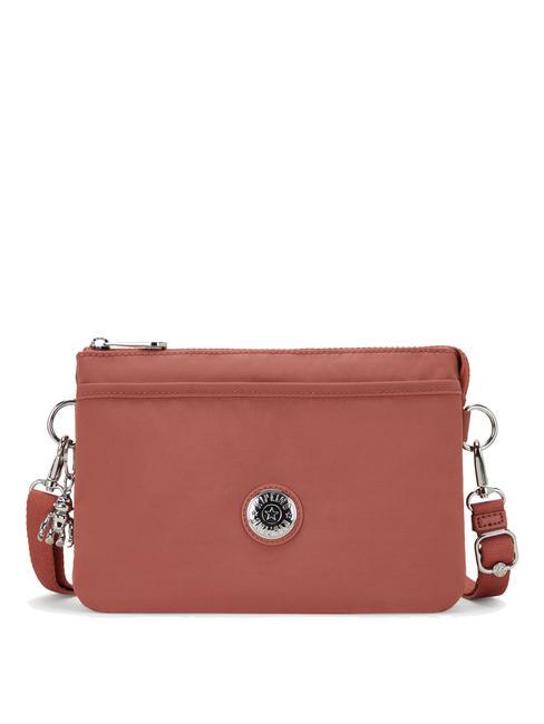 KIPLING RIRI Bolso mini plano gran rosa - Bolsos Mujer