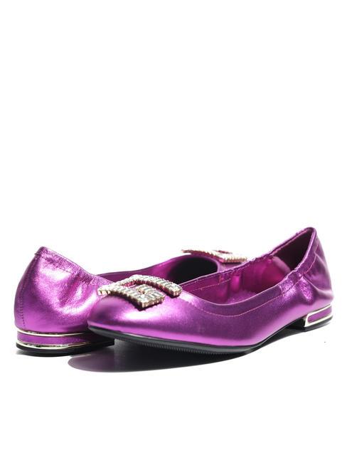 GUESS MICKLE Bailarinas de piel fucsia - Zapatos Mujer