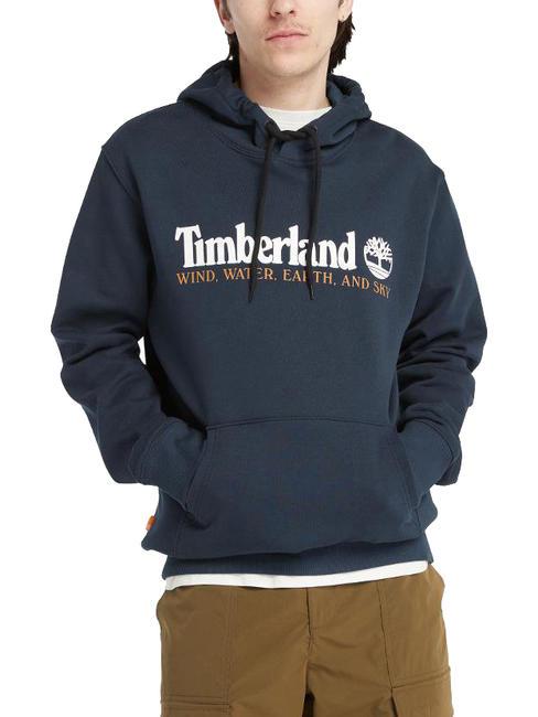 TIMBERLAND WWES REGULAR Sudadera zafiro oscuro blanco - Sudaderas