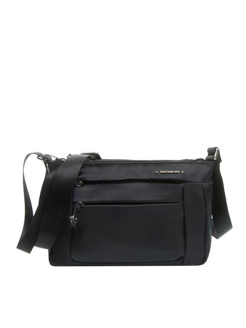 SAMSONITE MOVE 4.0 Bolso bandolera pequeño con 3 cremalleras NEGRO - Bolsos Mujer