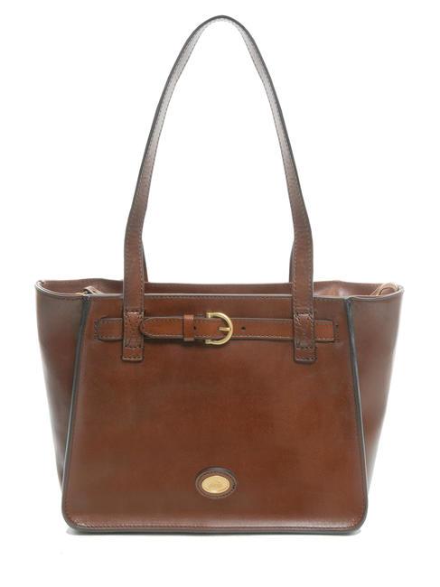 THE BRIDGE BIBA Bolso shopper de piel BROWN - Bolsos Mujer