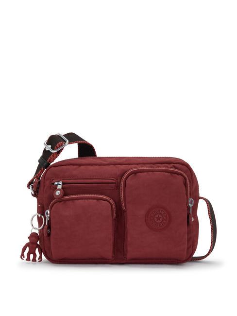 KIPLING ALBENA Bolso bandolera pequeño óxido quemado - Bolsos Mujer