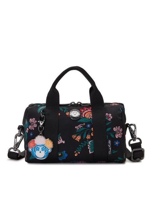 KIPLING BINA FRIDA KAHLO Bolso baúl con bandolera flores frida kahlo - Bolsos Mujer