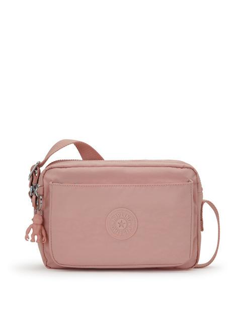 KIPLING ABANU M bolsa de hombro rosas tiernas - Bolsos Mujer