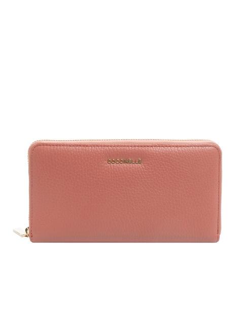 COCCINELLE METALLIC SOFT Cartera en piel texturizada maceta - Carteras Mujer