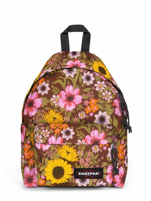 EASTPAK PADDED DAY PAK'R SMALL Mochila porta tablet marrón flor pop - Mochilas Escuela & Tiempo Libre