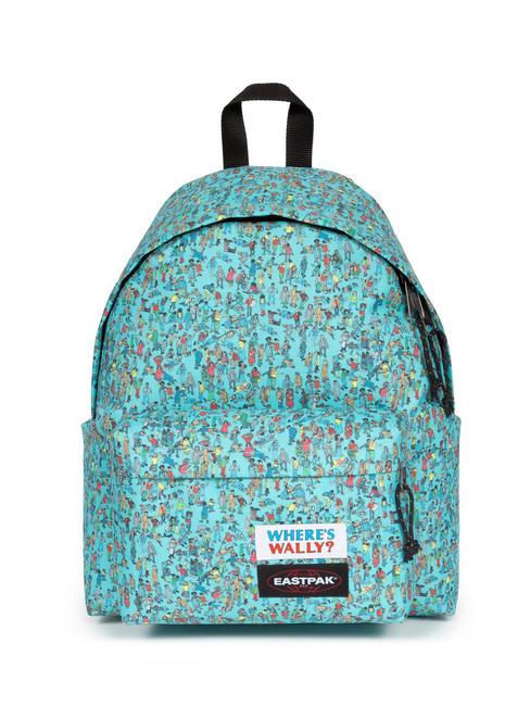 EASTPAK PADDED PAKR Mochila patrón wally azul - Mochilas Escuela & Tiempo Libre