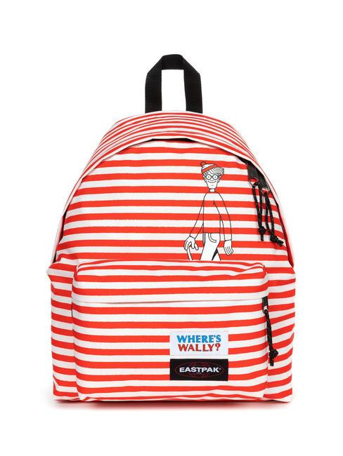 EASTPAK PADDED PAK'R WHERE'S WALLY? Mochila raya de seda wally - Mochilas Escuela & Tiempo Libre