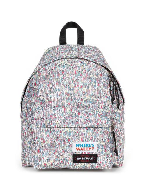 EASTPAK PADDED PAK'R WHERE'S WALLY? Mochila patrón wally blanco - Mochilas Escuela & Tiempo Libre