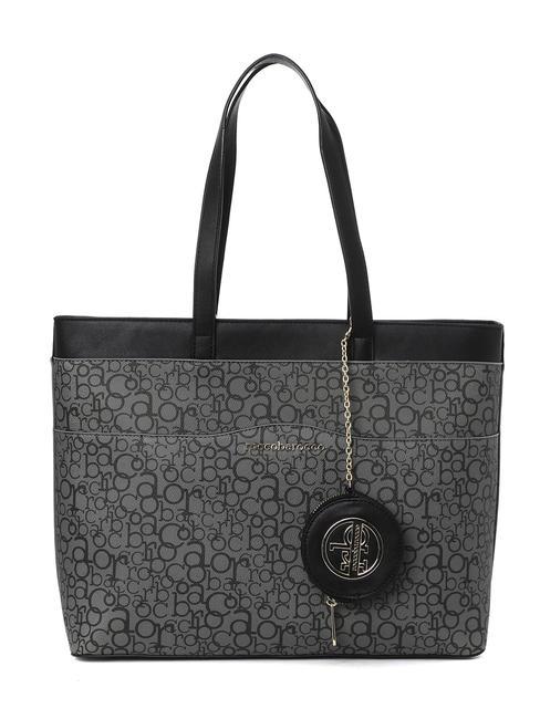 ROCCOBAROCCO GIADA Bolso shopping con bandolera Gris oscuro - Bolsos Mujer